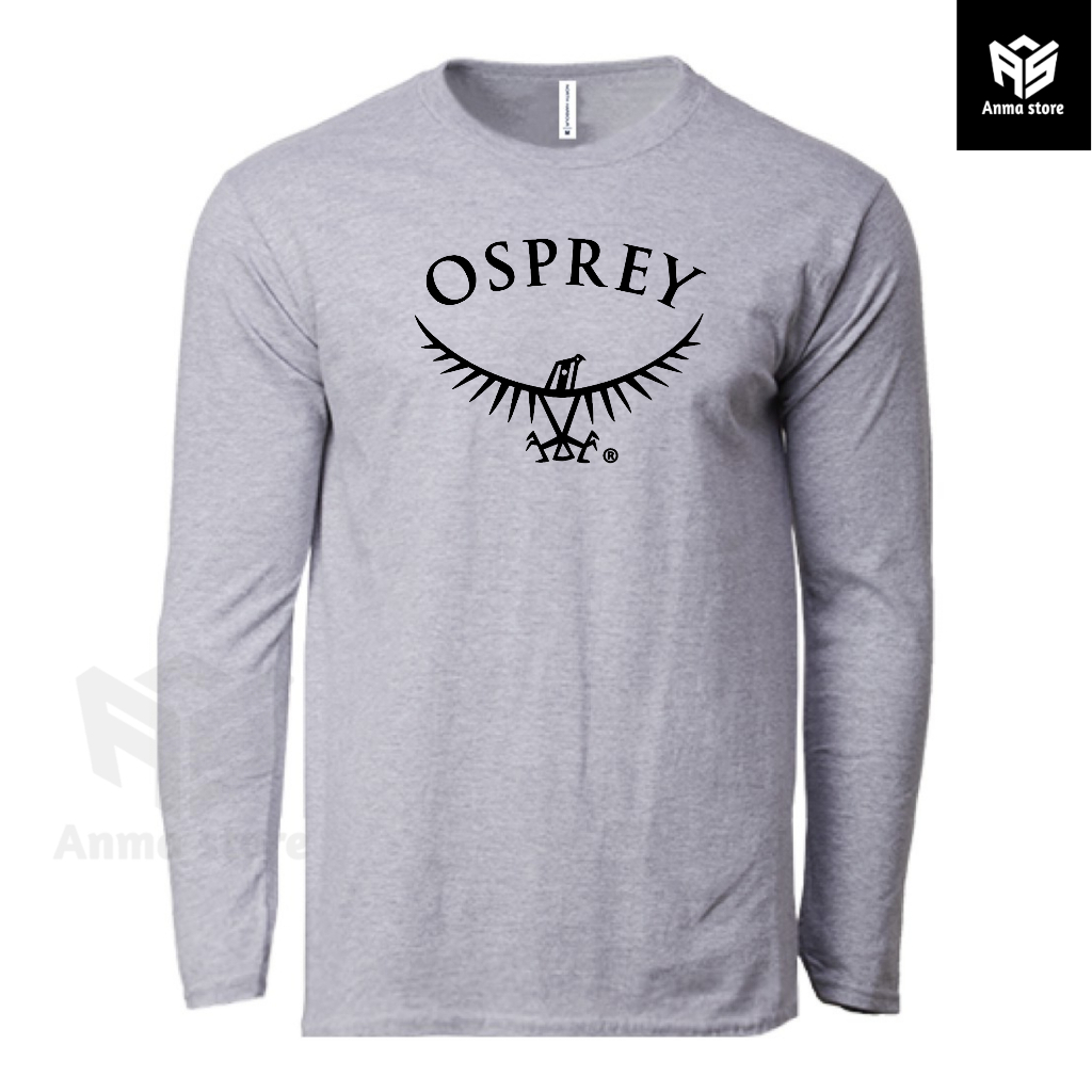 Kaos Baju Lengan Panjang Pendaki Gunung Osprey