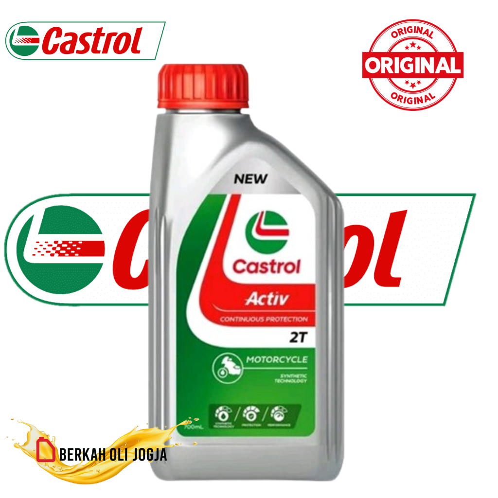 Oli Samping Motor Castrol ACTIV 2T 700 ml ( Kemasan Baru)