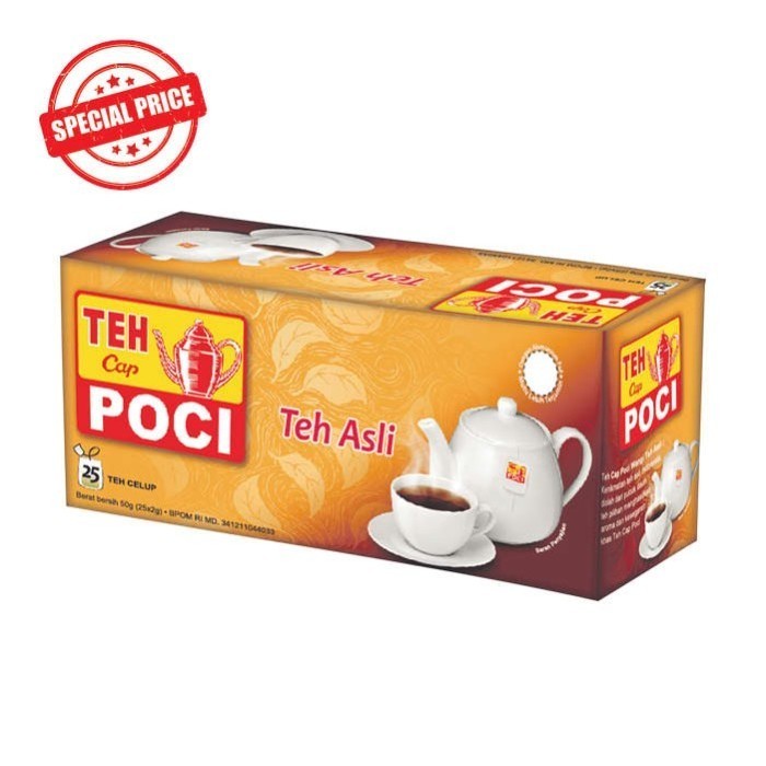 

TEH CAP POCI TEH ASLI 25 PCS