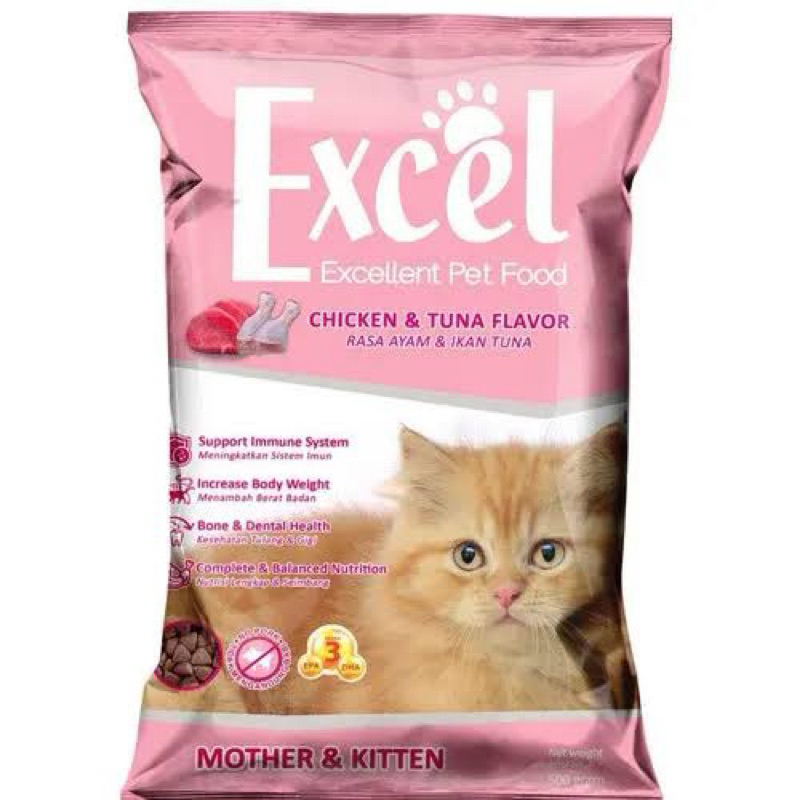 excel kitten dry food