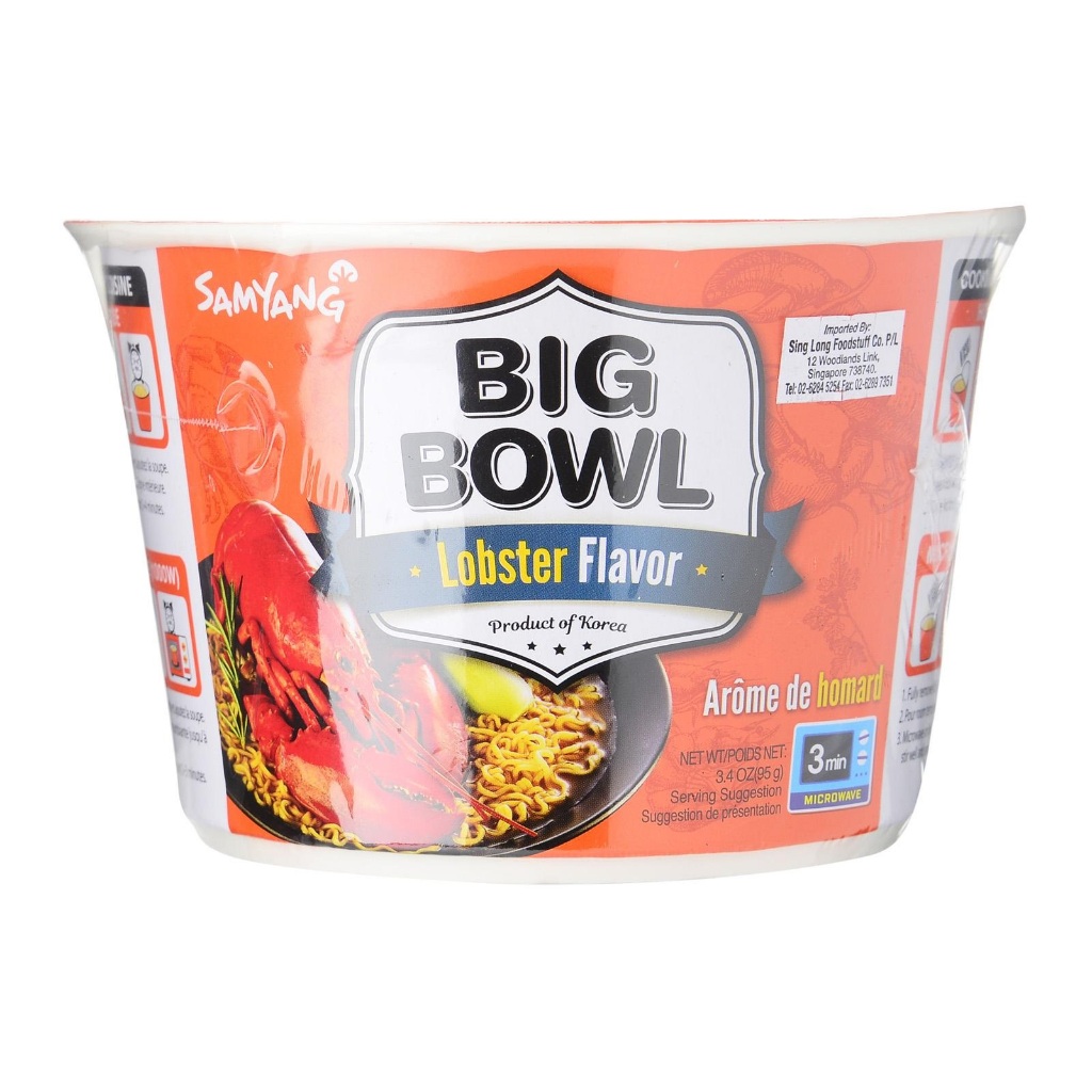 

Samyang Lobster Flavor Big Bowl 95g