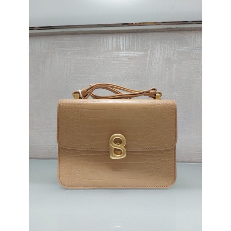 preloved audrey bag croco