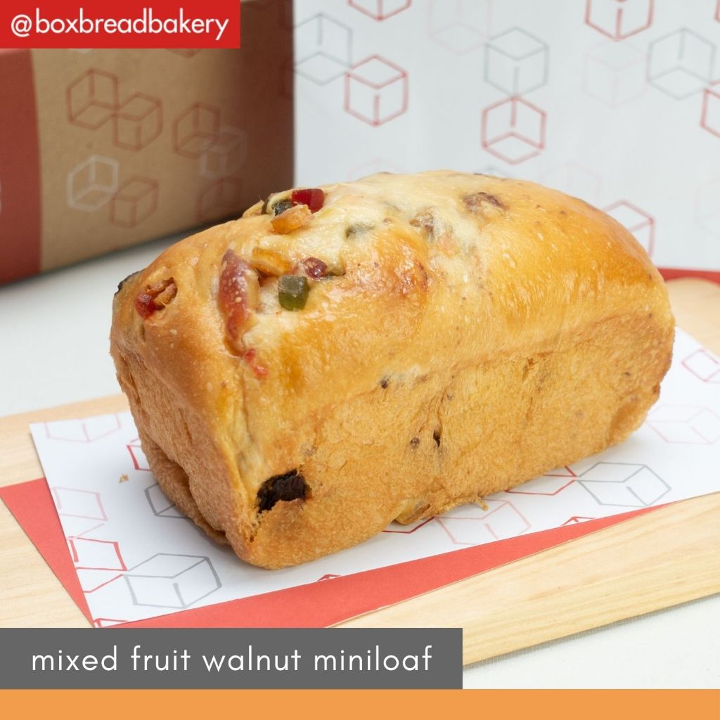 

RB Boxbread Miniloaf Sukade Mixed Fruit Walnut