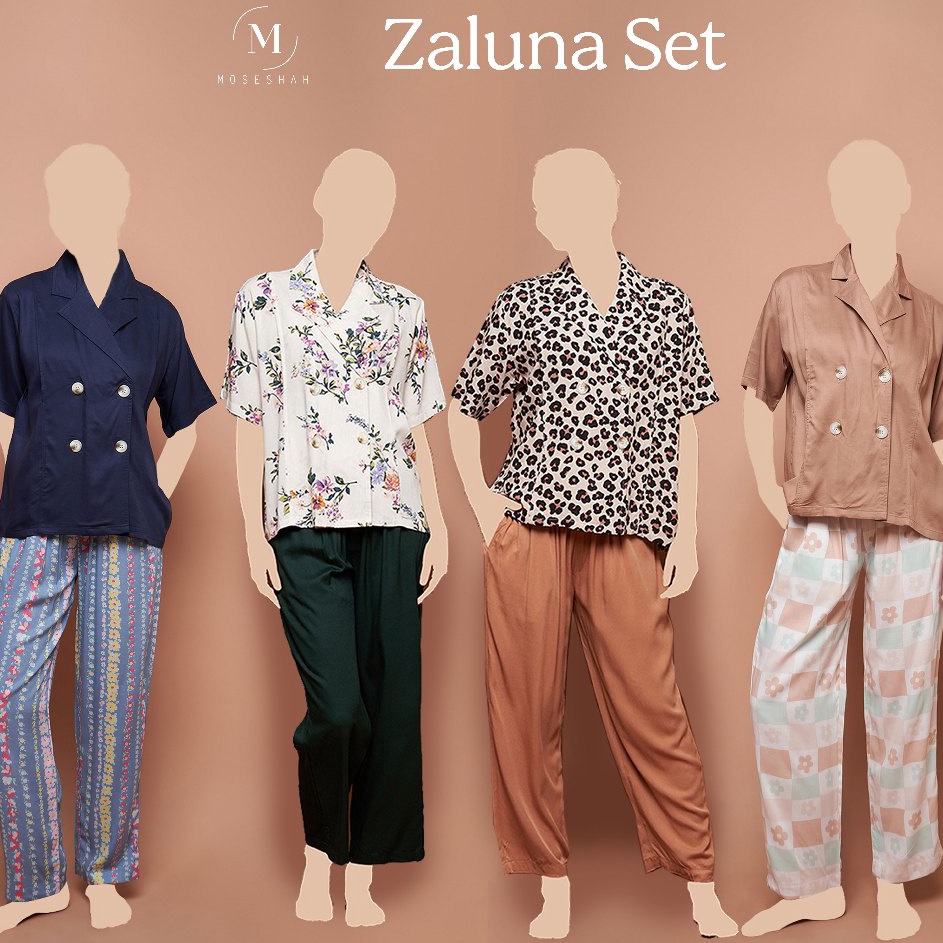 Terlaris Moseshah Nursing Zaluna Set