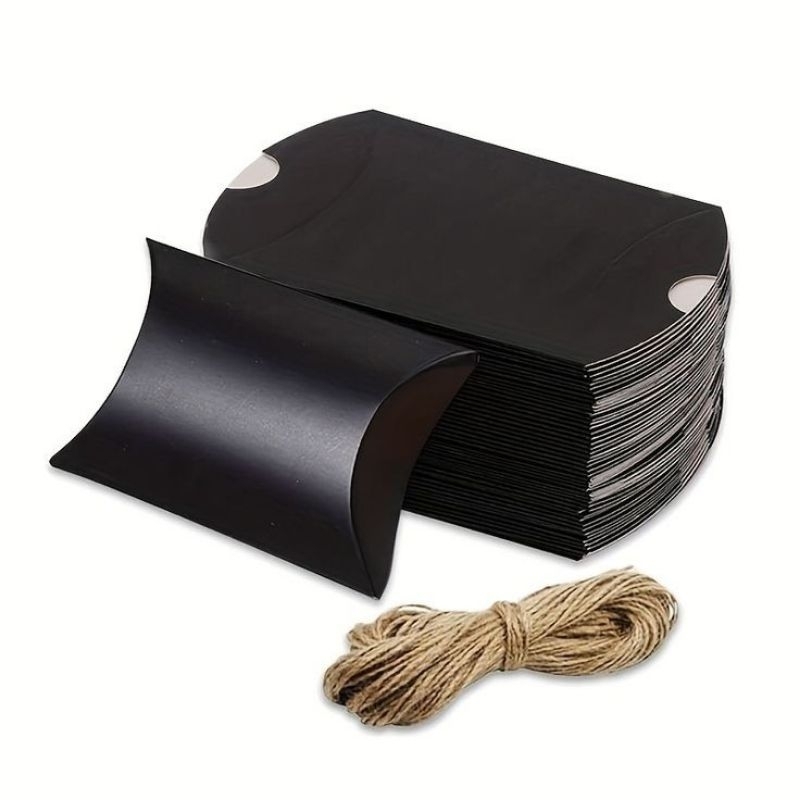 

PILLOW BOX HITAM/GIFT BOX/KOTAK KADO hardbox/PEMBUNGKUS KADO/RUSTIC/MURAH
