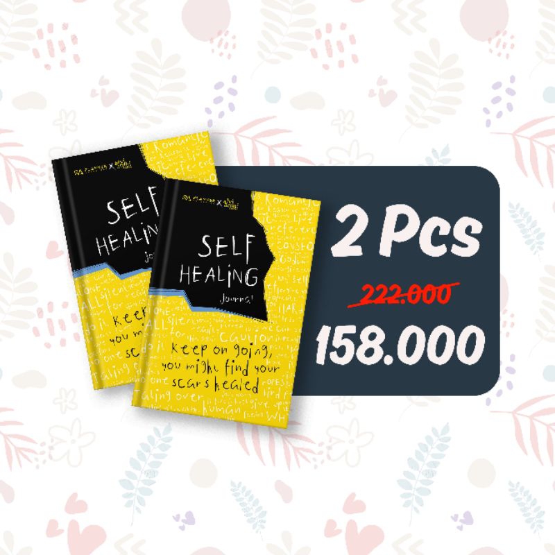 [READY STOCK] Self Healing Journal RA Planner @Alvisyhrn @Ardhimd | Gratitude Journal | Mental Healt