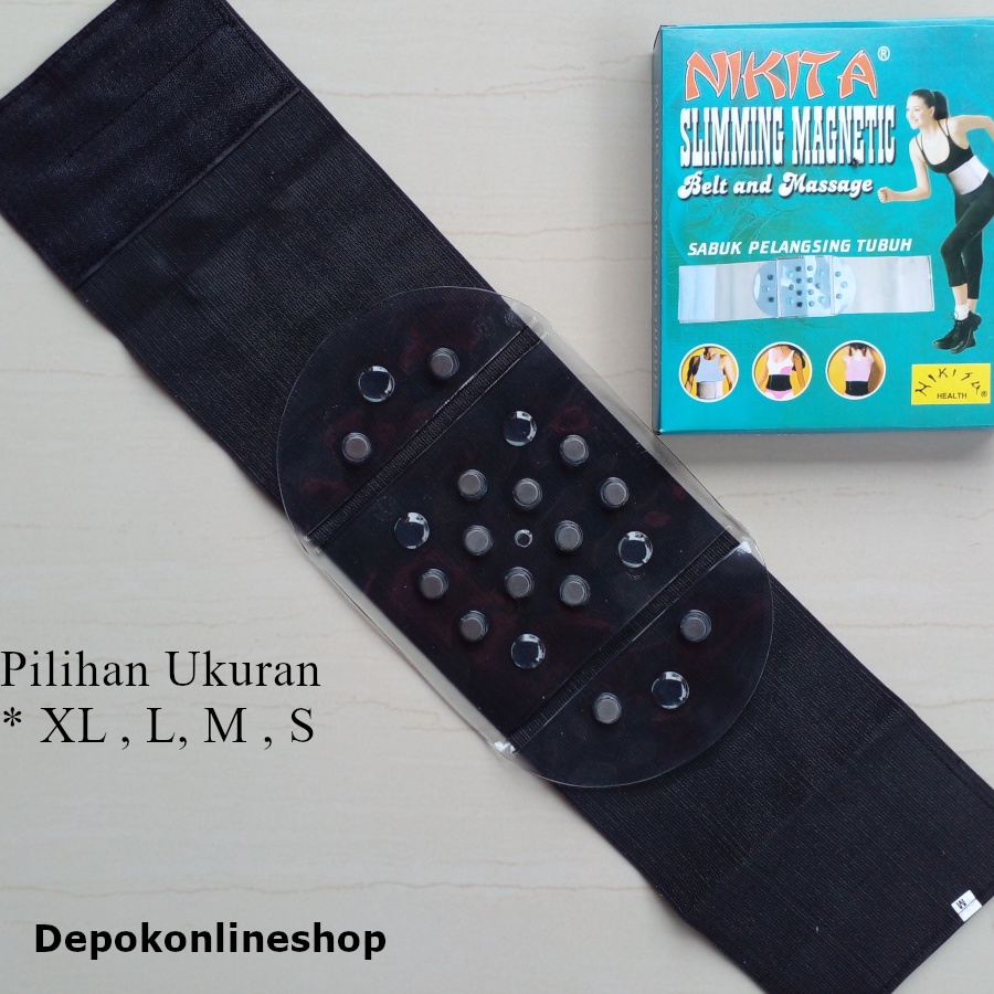 COD Sabuk Korset Magnet Terapi Pinggang Alat Kesehatan Pengecil Pelangsing Ikat Perut Magnetik Corse