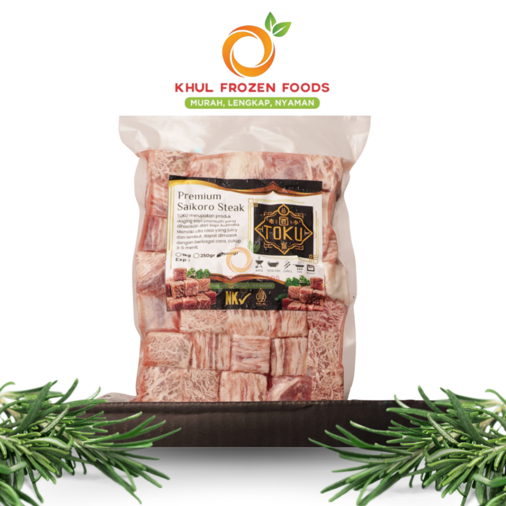

Toku Premium Saikoro Steak 500Gr