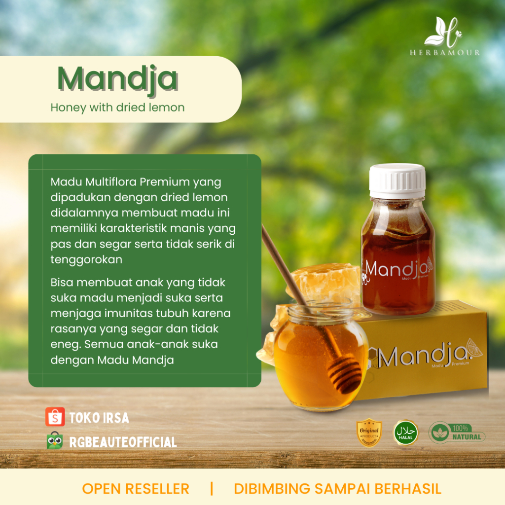 

MANDJA HERBALOV | MADU LEMON KERING | DIET DBH