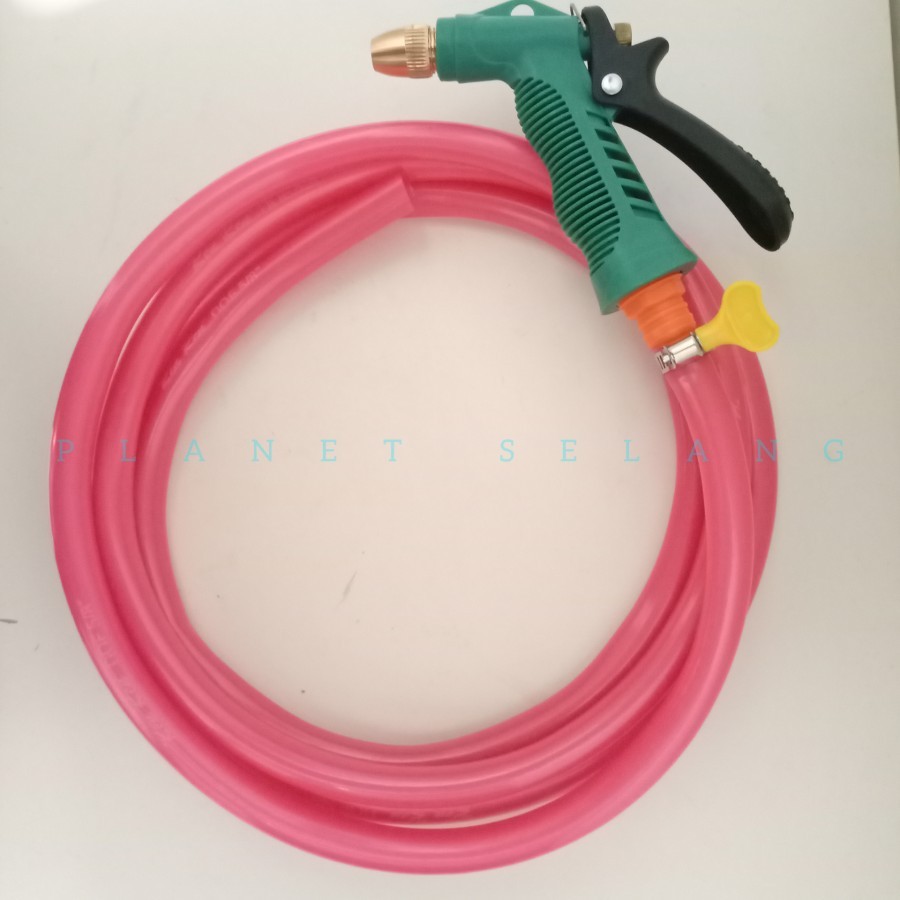 PAKET SELANG AIR DOP 5/8 INCH 1 MM 5 METER WARNA UNGU LIMITED EDITION
