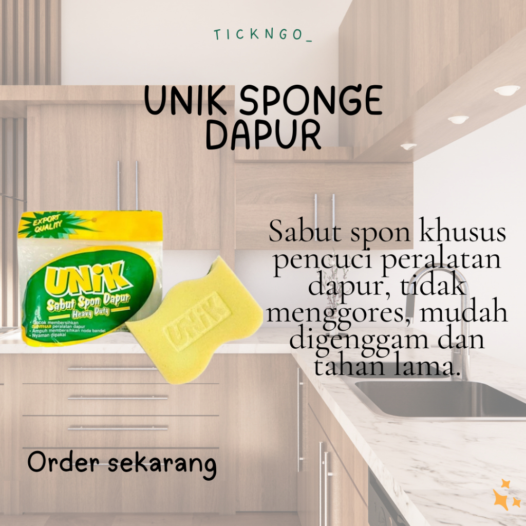 UNIK Sponge Dapur