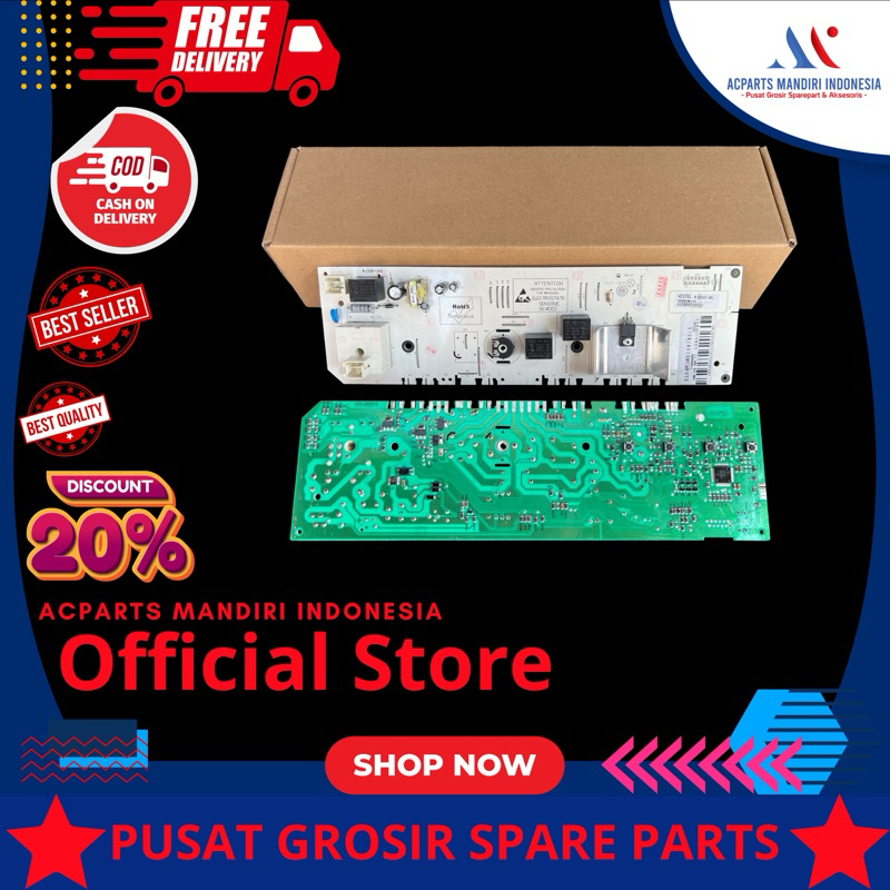 SHARP ES-FL1070S, Modul pcb mesin cuci Front loading