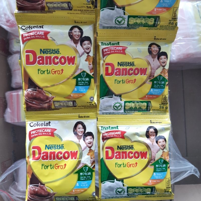 

Susu DANCOW FortiGro Coklat dan Putih 26 grm