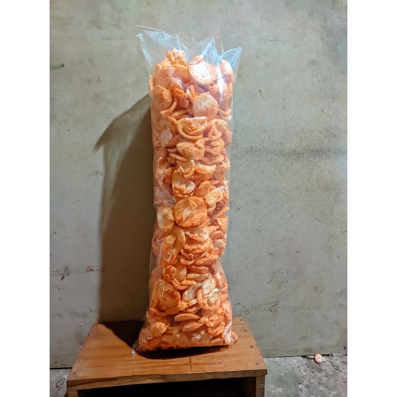 

kerupuk Kemplang viral jumbo original pedas 500g