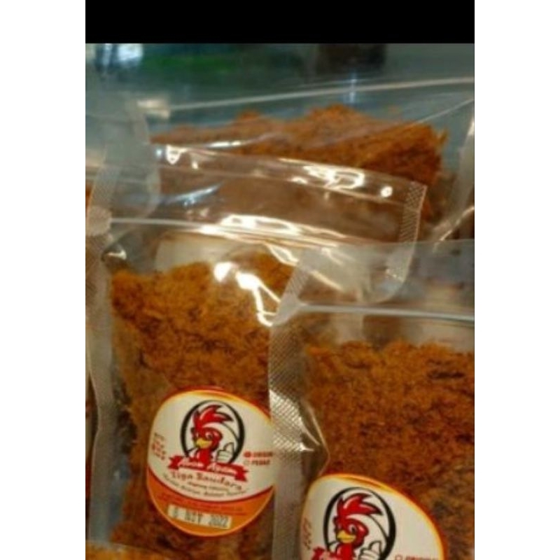 

abon ayam 250 gr enak,lezat,pedas juga ada