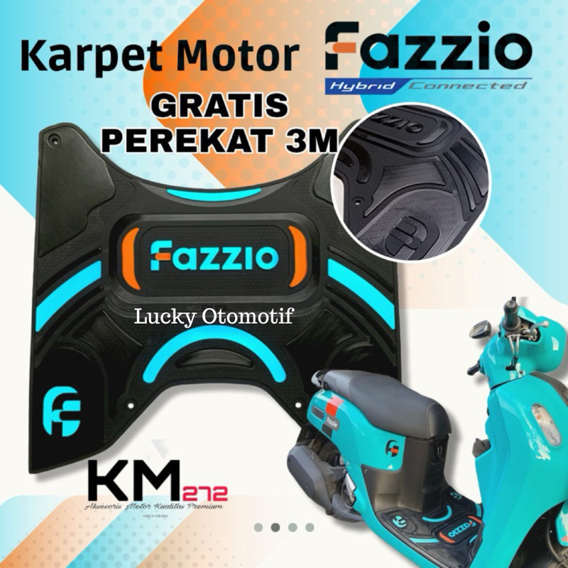 AKSESORIS MOTOR FAZZIO - Karpet Motor Fazzio - Motor Yamaha Fazzio