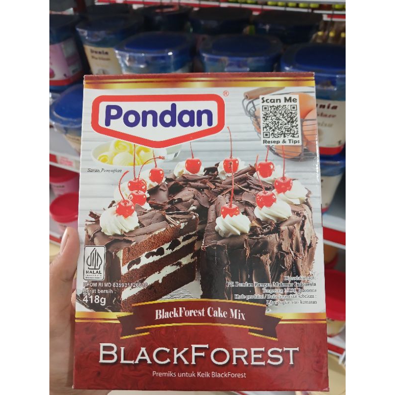 

PONDAN BLACKFOREST 418 GR