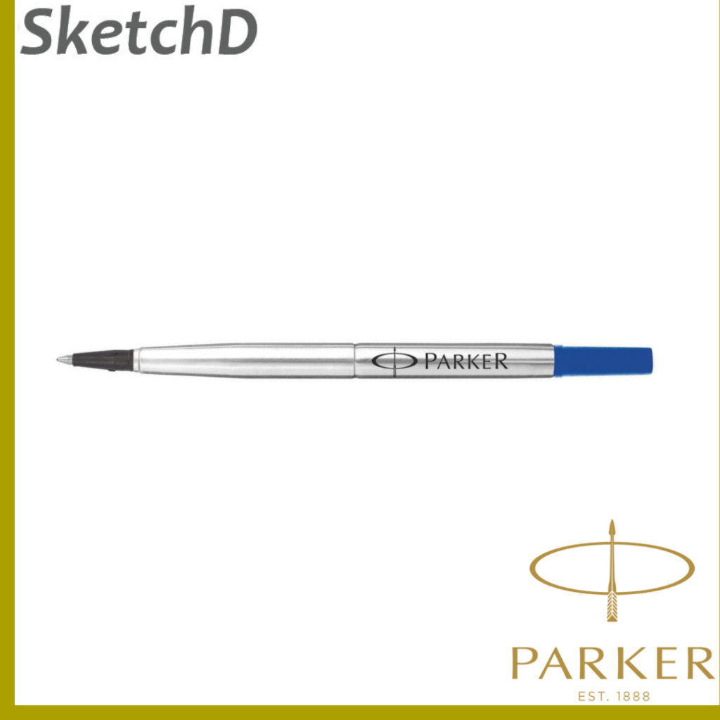 

Refil Parker M untuk RB Tinta Pena Tanda tangan Rollerball biru blister Signature Pen