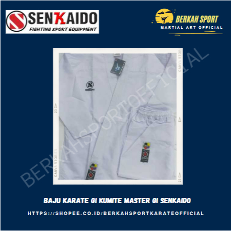 Baju Karate Gi Kumite Master Gi Senkaido