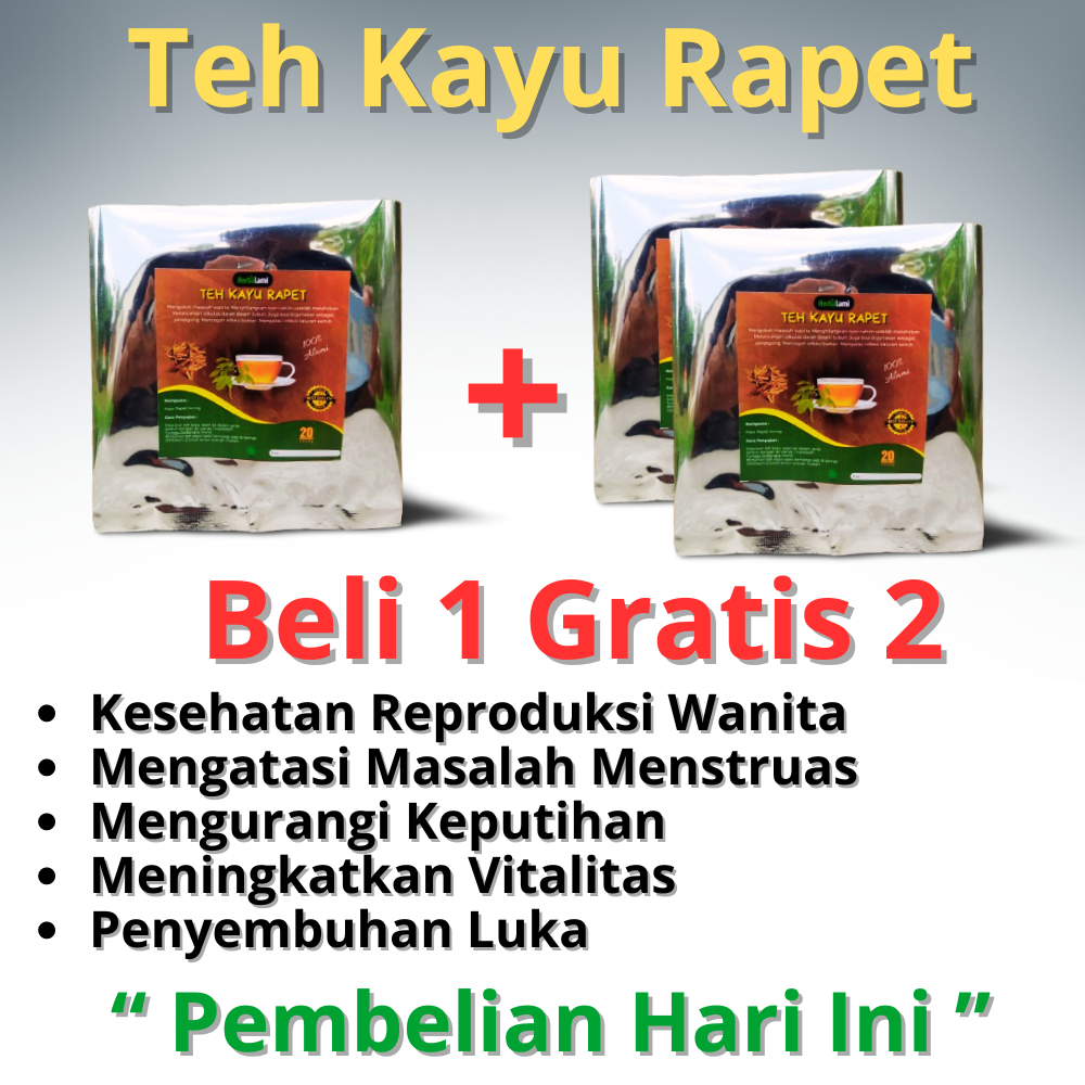 

COD" Teh Herbal Kayu Rapet Celup Asli Original 100% Penyembuh Berbagai Penyakit by Herbalami