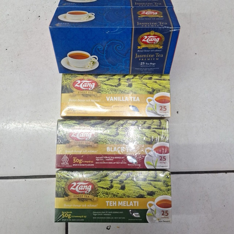 

2 tang teh celup 25 teabags aneka varian