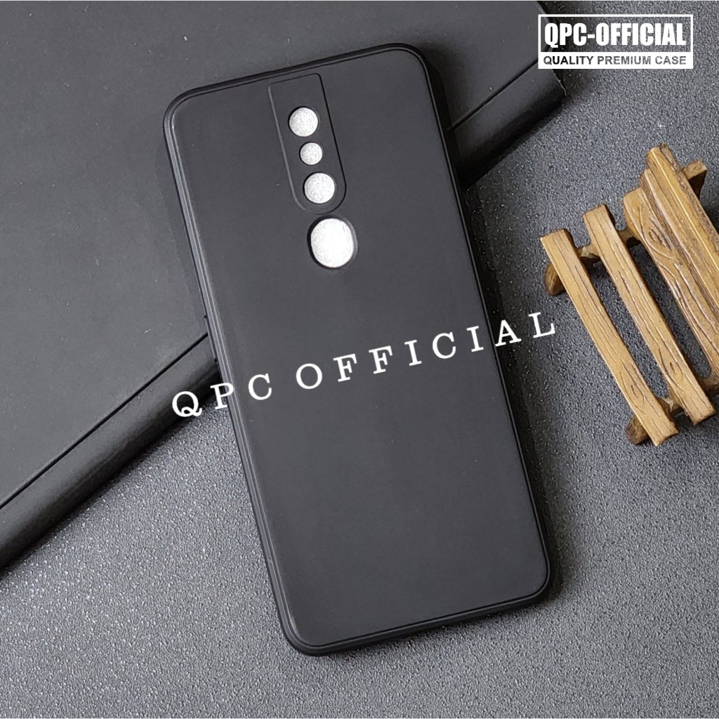 Oppo F11 Oppo F11 Pro Macaron Square Black Soft Case Black Slim Matte Oppo F11 Oppo F11 Pro
