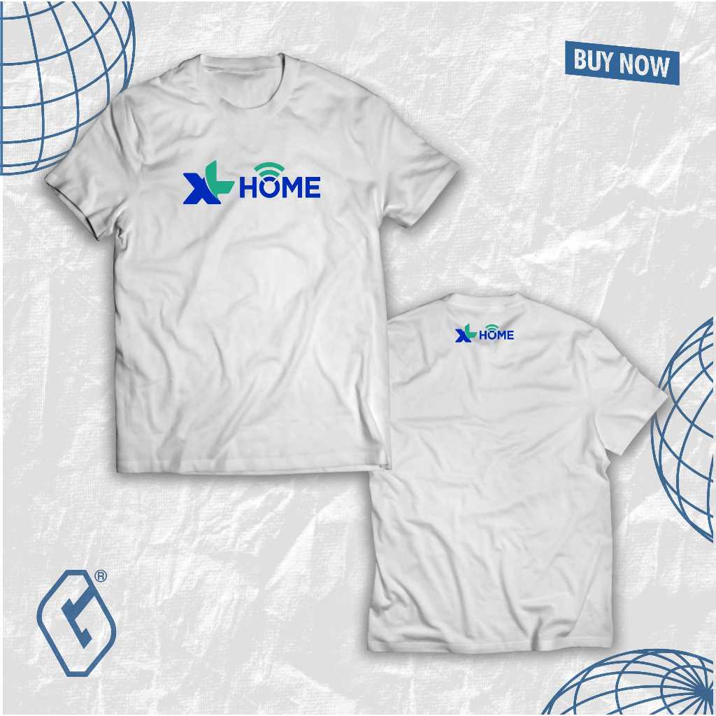 kaos XL home provider / baju distro xl home