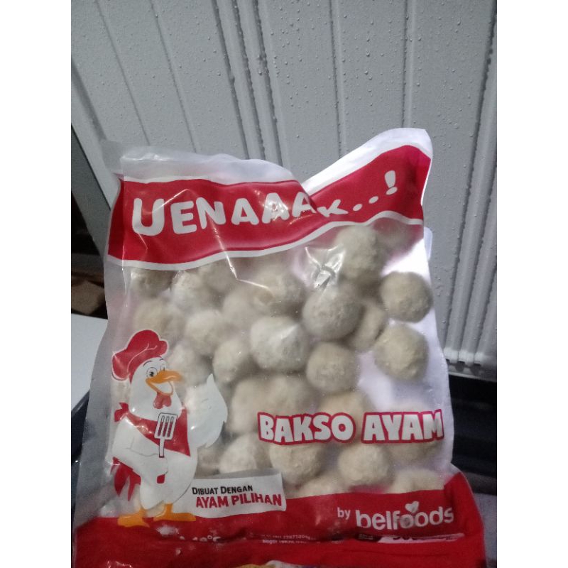 

bakso ayam uenaaak.. 500 g