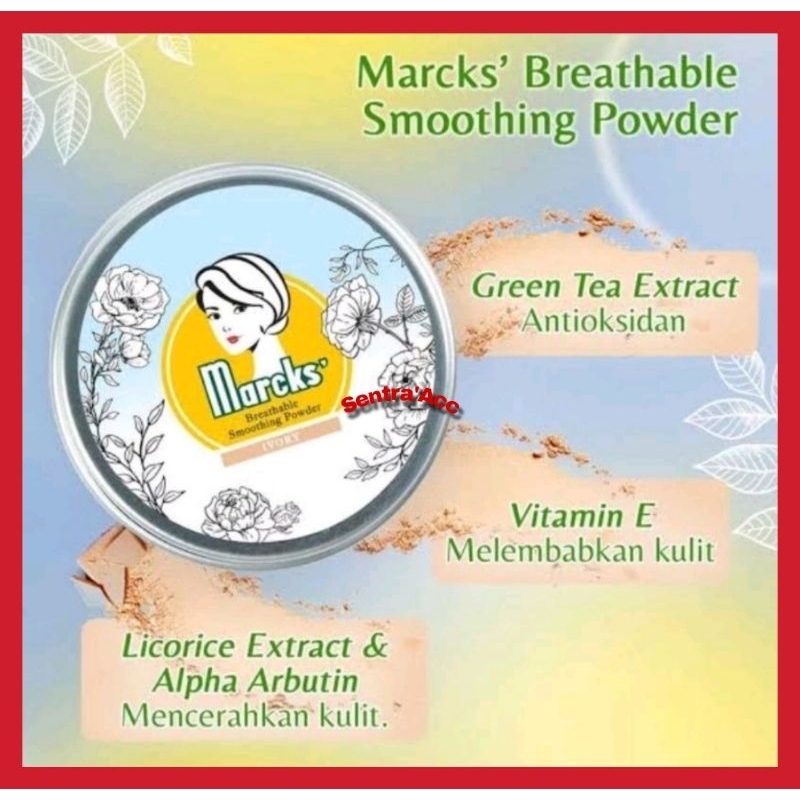 Bedak Marcks Breathable Smoothing Powder