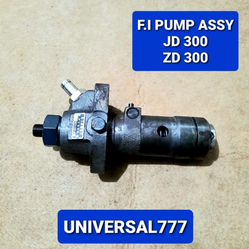 JD300 ZD300 Fuel Injection Pump Assy JD ZD TF 300 Pompa Minyak Solar Bospom BosPum