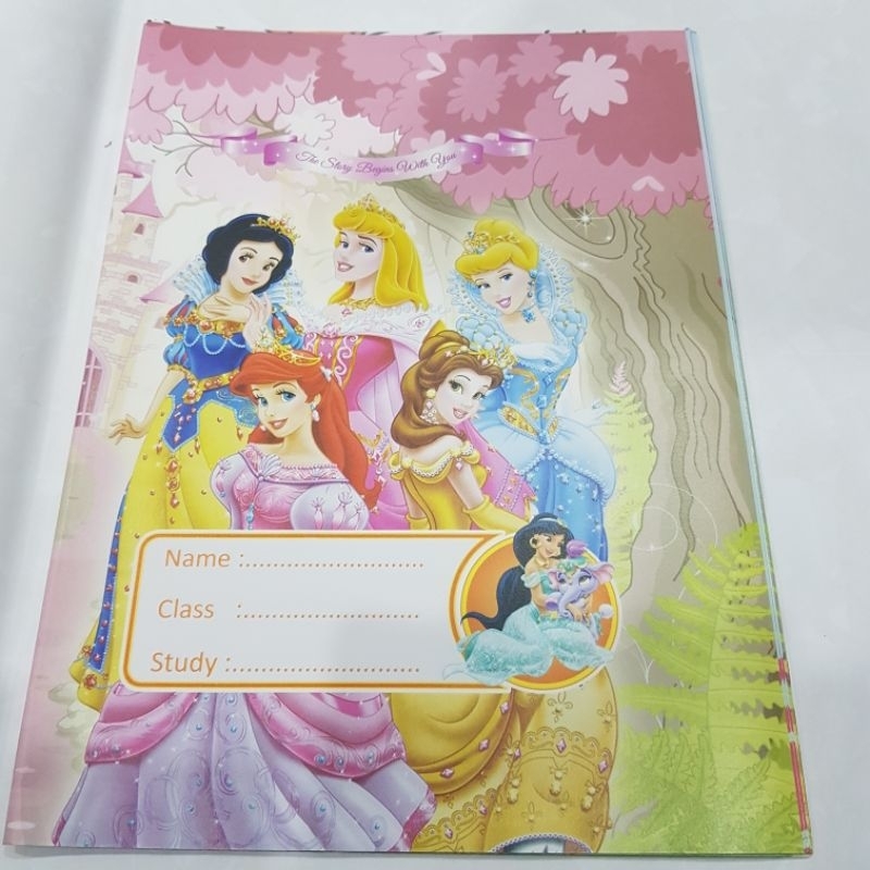 

Sampul Buku Kertas Gambar Princess Ukuran Quarto