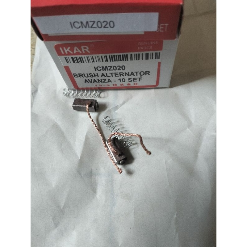 10set carbon brush dinamo amper alternator avanza xenia