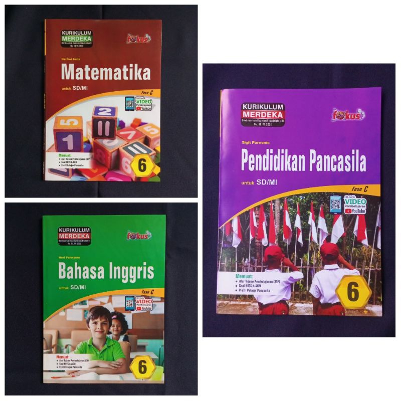 LKS FOKUS KELAS 6 SD/MI SEMESTER 1 KURMER TERBARU
