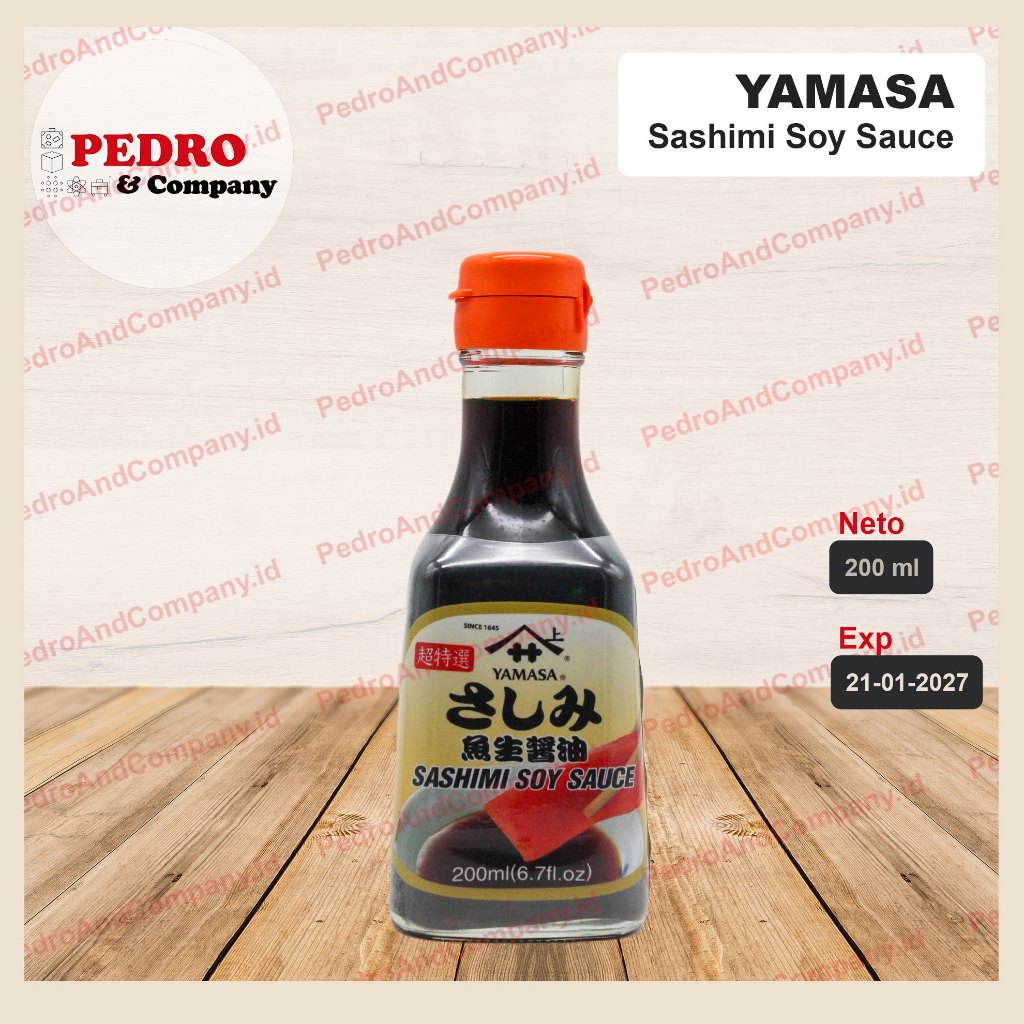 

Yamasa - Sashimi soy sauce/ kecap asin untuk ikan sashimi jepang 200 ml