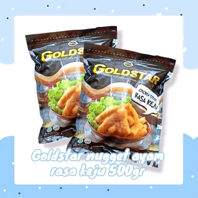 

Goldstar Nugget Stick Rasa Keju 500gr