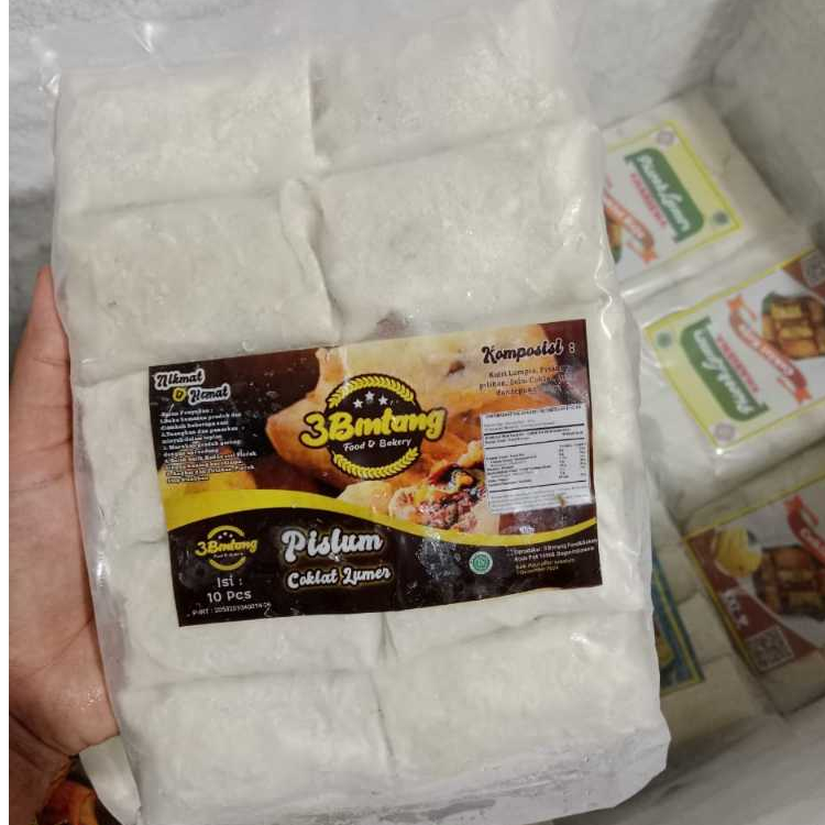 

Piscok Lumer Pisang coklat lumer isi 10