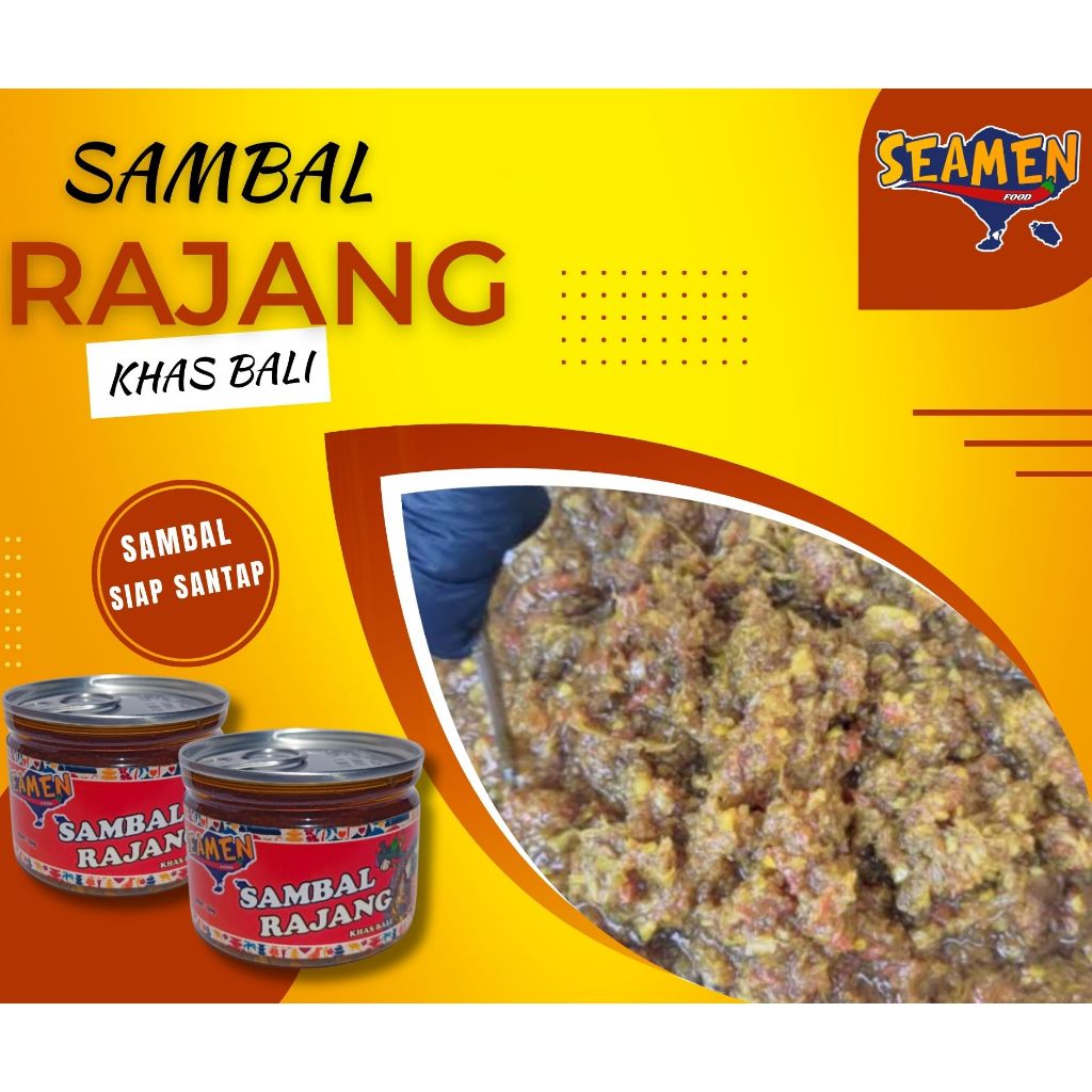 

SAMBAL RAJANG KEMASAN PET CAN MASA SIMPAN 1 TAHUN