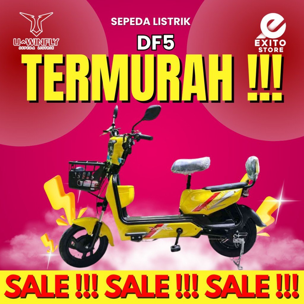 SEPEDA LISTRIK UWINFLY DRAGON FLY 5 / DF5 U winfly Dragonfly5