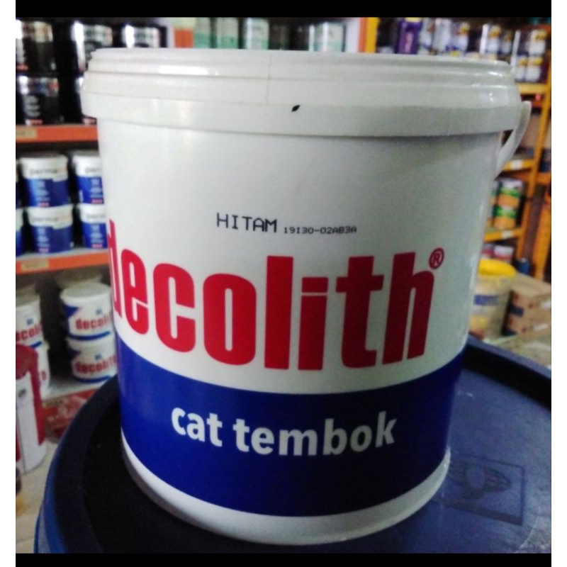 CAT TEMBOK DECOLITH WARNA HITAM
