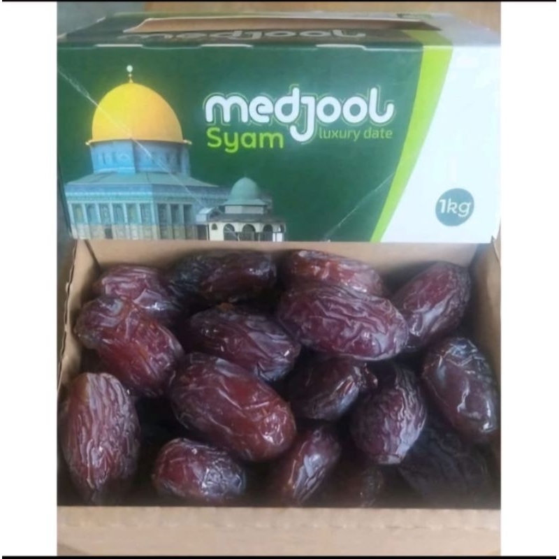 

Kurma medjool syam premium jumbo 1kg