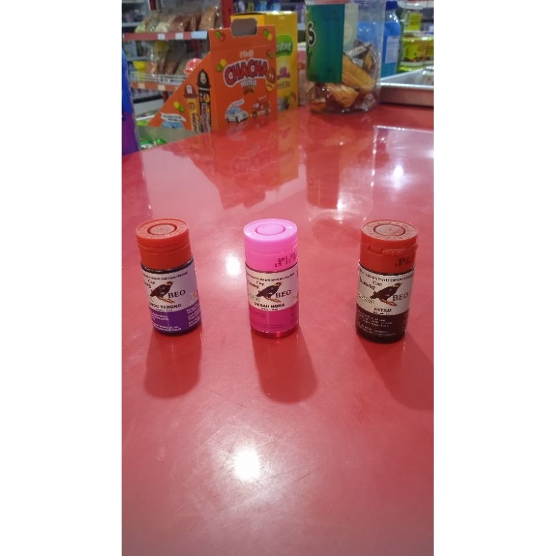 

PEWARNA MAKANAN CAP BURUNG BEO 15ML