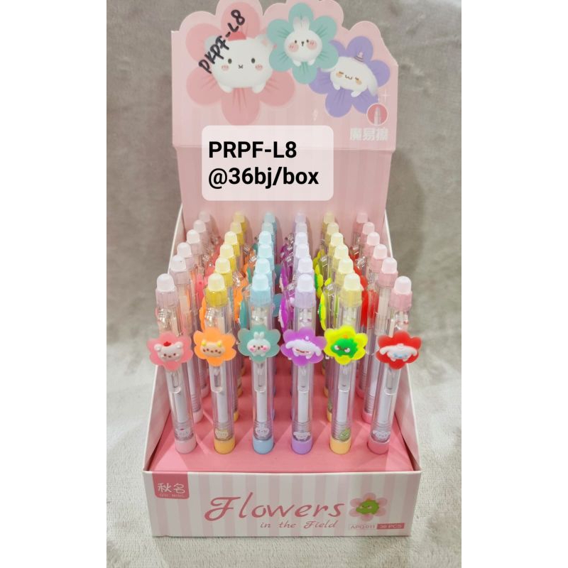 

pulpen akrilik karakter flowers prpf-L8