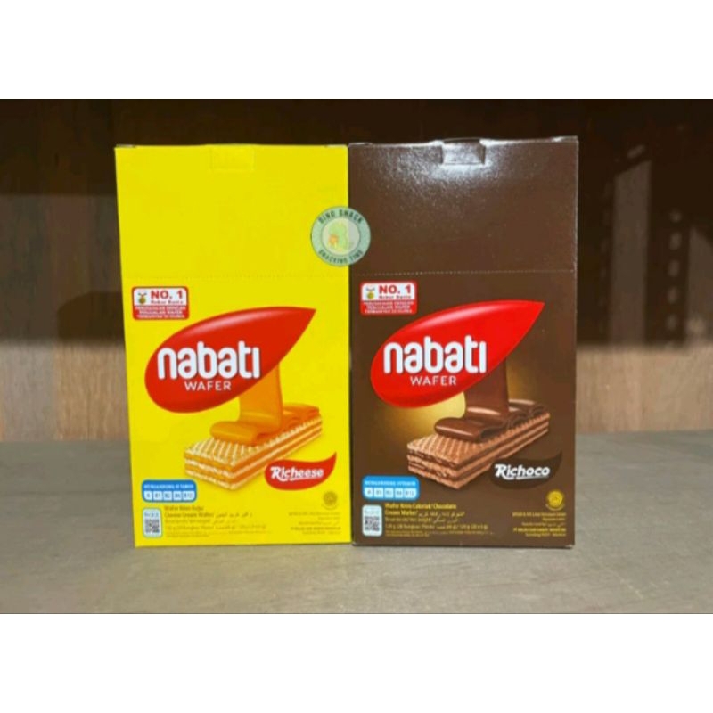 

Richeese Nabati Wafer 1box isi 20pcs