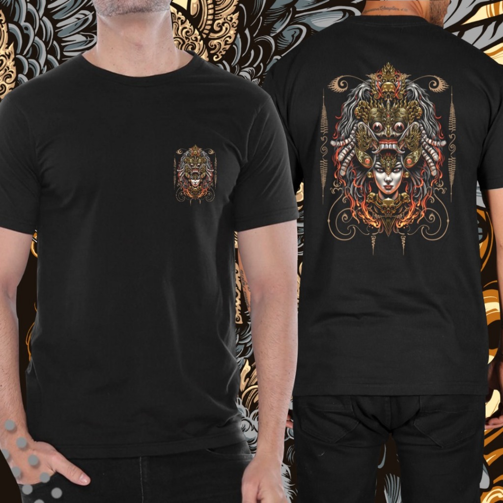 Kaos Bali Desain Calon Arang