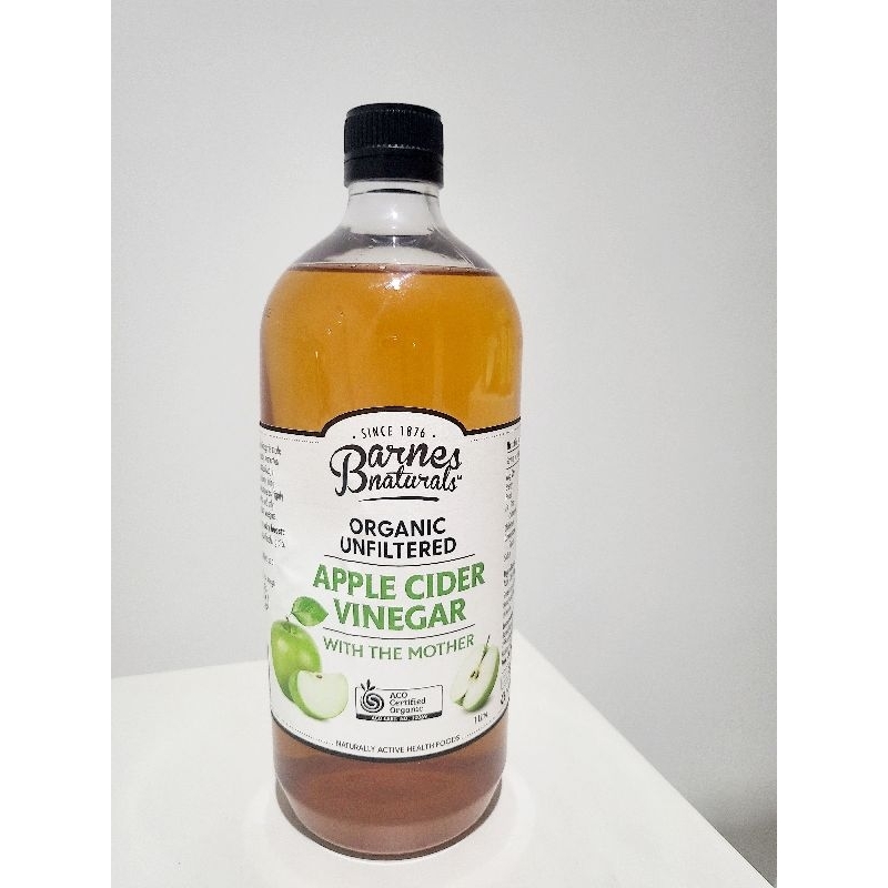 

BARNES NATURALS ORGANIC APPLE CIDER VINEGAR 1 LITRE