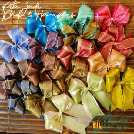 

Pita Jadi, Pita Hampers, Pita Souvenir, Pita Kado, Pita Satin & Organdi - Elegant