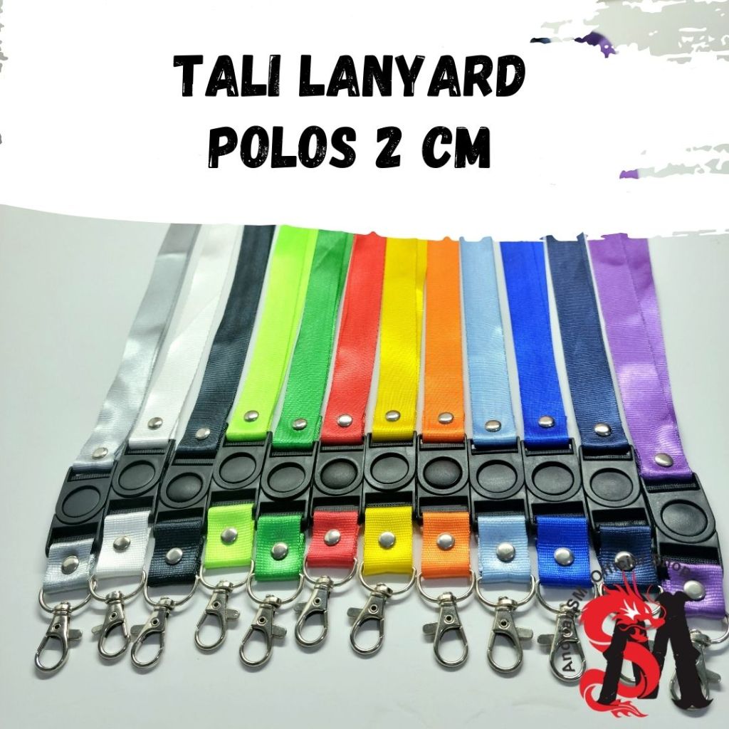 

Tali Lanyard Stopper 2cm LANYARD POLOS Tali Id Card Name Tag