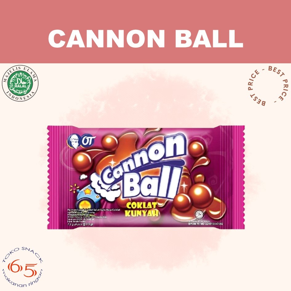 

Cannon ball 5.4 gr. coklat. BOX