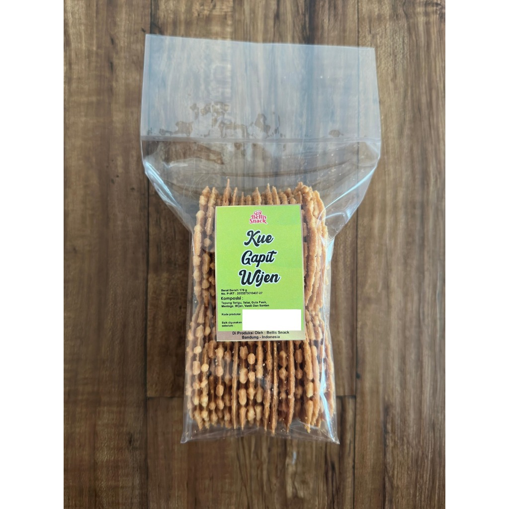 

Snack Gapit Wijen 170gr – Renyah & Wangi, Siap Santap!