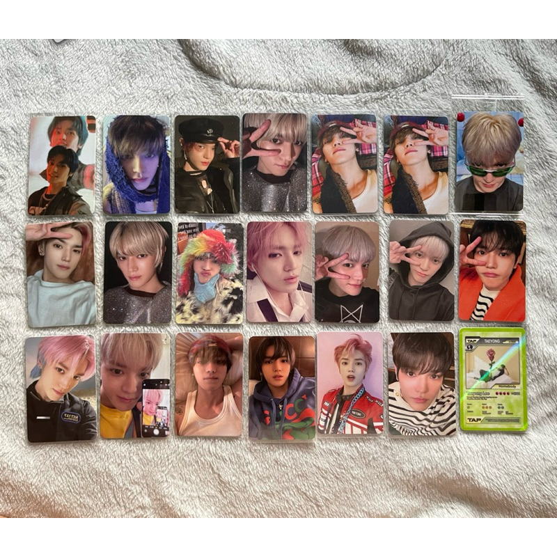 jual photocard taeyong nct 127 gary garry daegu murce tap 2baddies btfm pob smstore